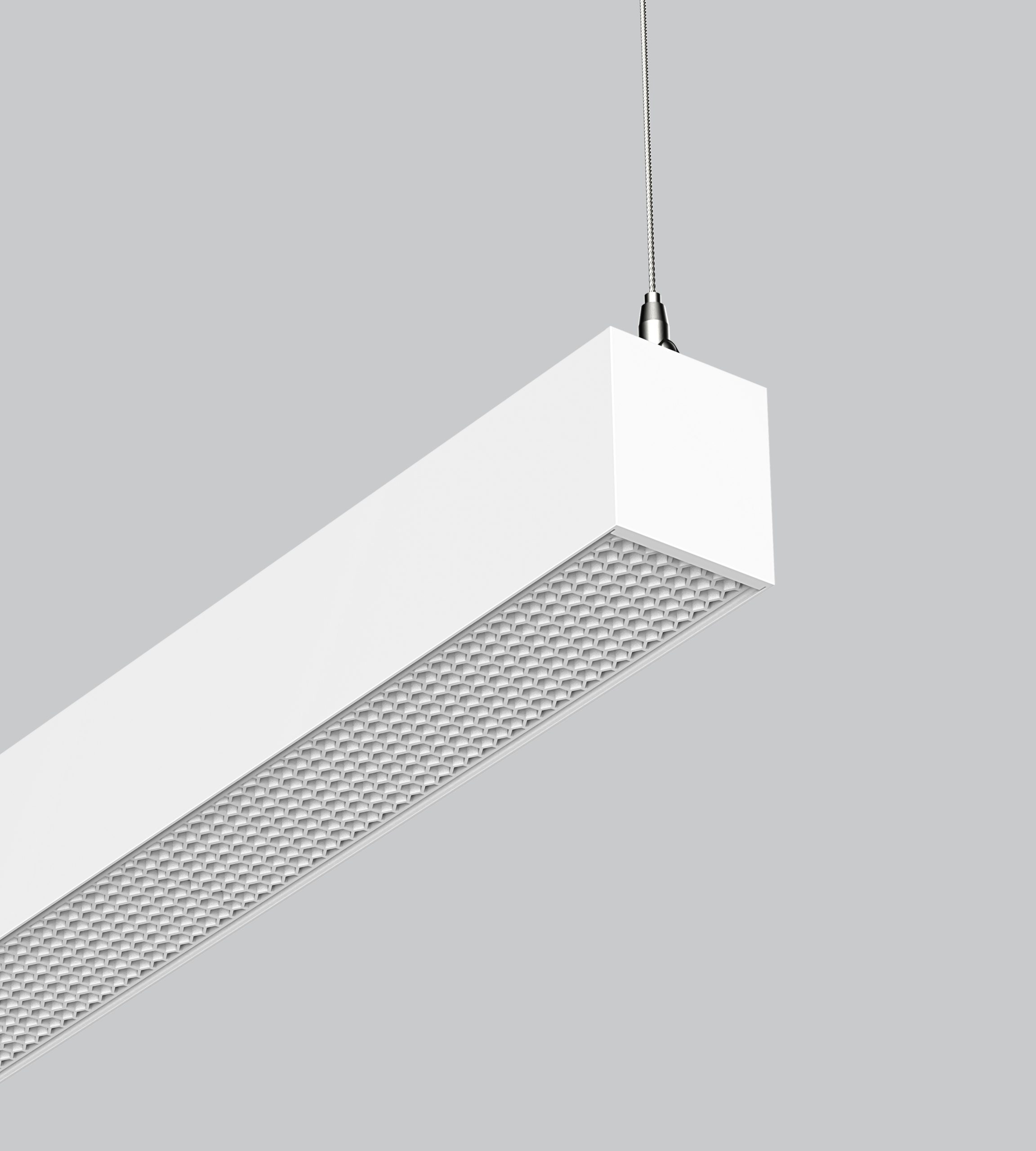 Hex louver