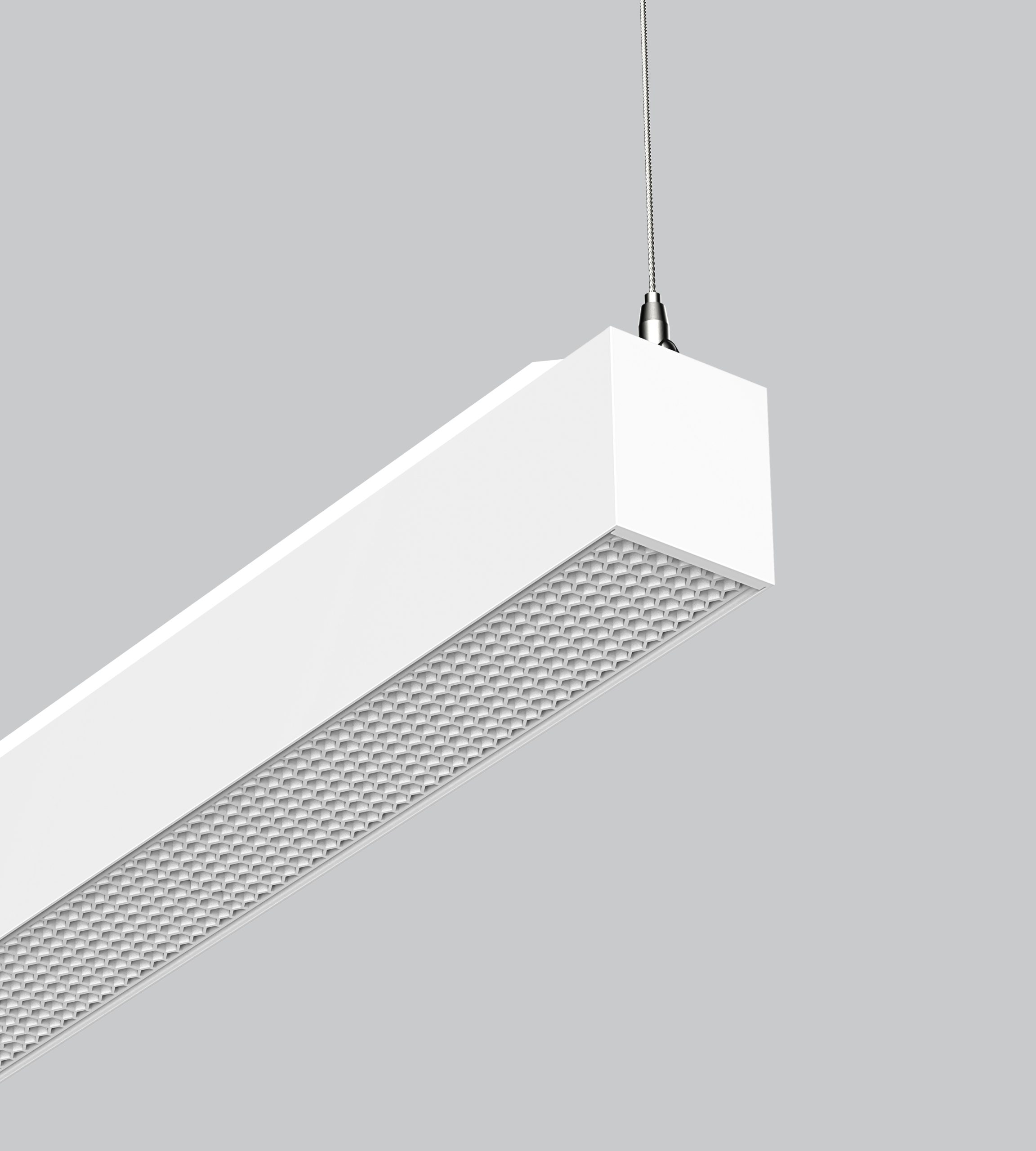 Hex louver