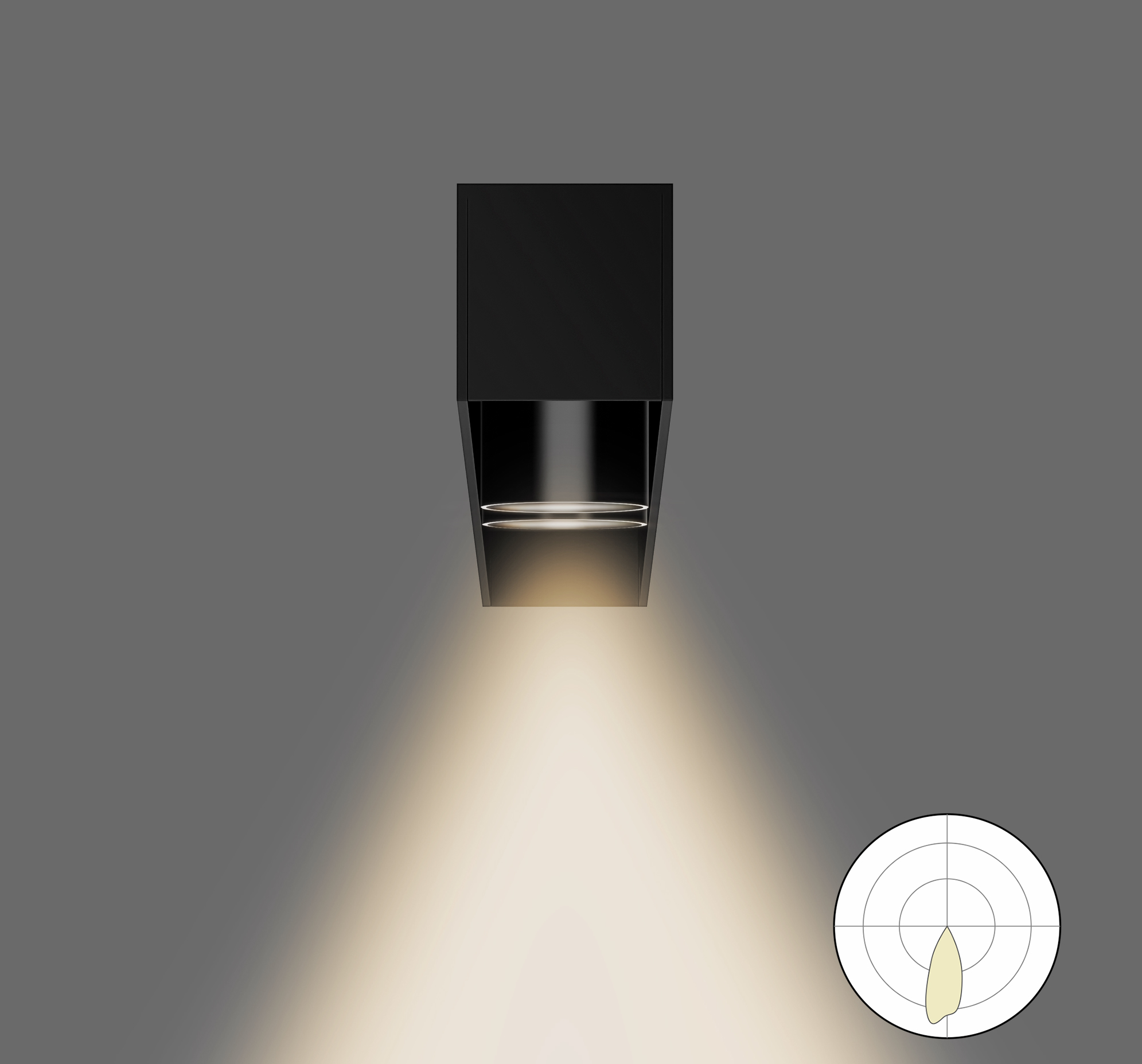 Yacht Light-WL-YLSPO/1.5‘/3W/RA90/3000K/Spotlight